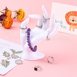 Пластиковая модель руки дисплея кольца&nbsp;LS-DIY-I047-04B