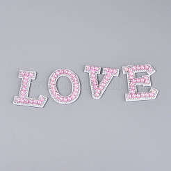 26 шт. стразы в виде букв от A до Z с пластиковыми нашивками.&nbsp;PATC-T002-01