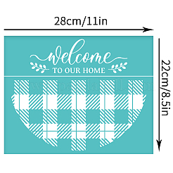 Самоклеящийся трафарет для шелкографии&nbsp;DIY-WH0338-079