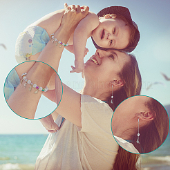 60 шт. 3-х цветные подвески из нержавеющей стали 304&nbsp;STAS-UN0029-45