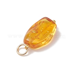 Подвески из натуральных янтарных самородков с градиентным цветом&nbsp;PALLOY-JF04987