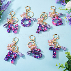 Брелки-подвески в виде бабочек из смолы&nbsp;KEYC-TAC0034-03R