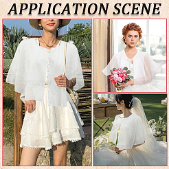 Шифоновая шаль&nbsp;AJEW-WH20071-003A