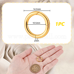 1 шт. 925 кольца-пружинки из стерлингового серебра&nbsp;STER-GA0001-36