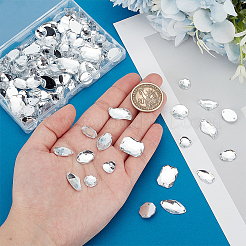 140 шт. 9 стиля каплевидный/восьмиугольный/овальный пришивной стразы&nbsp;ACRT-PH0001-14A