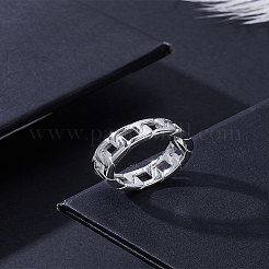 1 шт. перстни из хирургической нержавеющей стали 316 для мужчин&nbsp;RJEW-LP0001-34