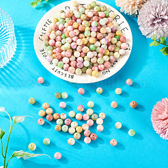 220 шт. двухцветные окрашенные бусины ручной работы в технике лэмпворк&nbsp;LAMP-TA0001-41B