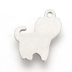 Устойчивые к потускнению 201 нержавеющая сталь котенок штампованные пустые бирки подвески&nbsp;LS-STAS-S057-19