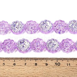 Гальванизируйте прозрачное стекло бисер нитей&nbsp;EGLA-N055-01B