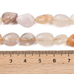 Натуральные вишневые агатовые бусины&nbsp;G-Z107-A01