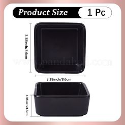 Квадратные керамические подносы для ювелирных изделий&nbsp;AJEW-WH20067-006B