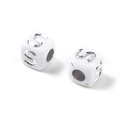 Непрозрачные акриловые бусины&nbsp;OACR-D282-06S