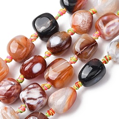 Природные пожары треск агат бисер нитей&nbsp;G-P605-C01-01