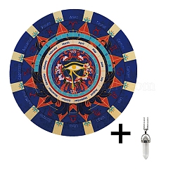 Плоские круглые резиновые маятниковые алтарные коврики&nbsp;PW-WGD34B2-01