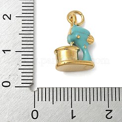 Подвески из нержавеющей стали 304 с эмалью&nbsp;LS-STAS-M120-01B-G