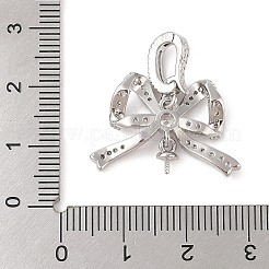 Латунный микро-паве кубический цирконий&nbsp;LS-KK-N256-16P