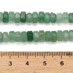 Природный зеленый бисер пряди клубники кварца&nbsp;G-G317-A08-3x6mm