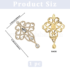 Пластик и смола стразы шитье декор&nbsp;DIY-WH20032-38G-01