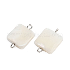 Подвески-коннекторы из натуральной ракушки&nbsp;X1-STAS-D378-27P