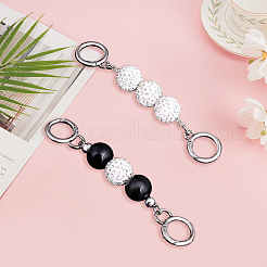 2 шт. 2 стиля сплава цепочка удлинитель для ремня сумки&nbsp;FIND-GF0001-83