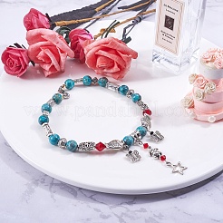 Проставки из тибетского серебра&nbsp;TIBE-PH0004-88