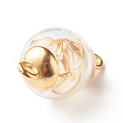 Соединители звеньев из дутого стекла ручной работы&nbsp;PALLOY-JF01239
