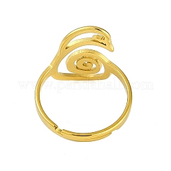 201 регулируемое кольцо из нержавеющей стали для женщин&nbsp;RJEW-M008-02G