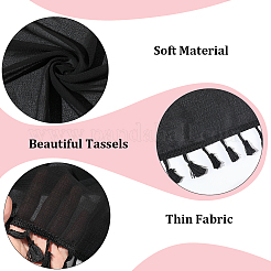 Аксессуары для юбок из поликоттонового шифона&nbsp;AJEW-WH20077-044B