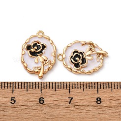 Латунь эмаль подвески&nbsp;KK-Z112-18G-02