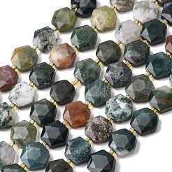 Природного индийского агата бисер нитей&nbsp;G-H344-A01-01