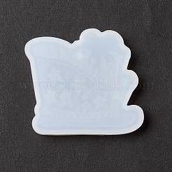 Стадион «птичье гнездо» с подвеской из кокосовой пальмы силиконовые Молды&nbsp;DIY-K054-15