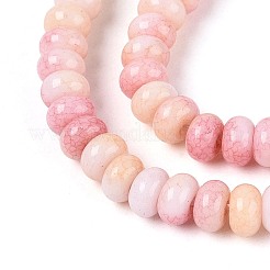 Нити из окрашенных стеклянных бусин с эффектом омбре&nbsp;GLAA-T030-07A-03