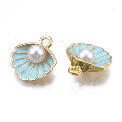 Подвески из сплава &nbsp;LS-X-ENAM-S119-034A-01LG