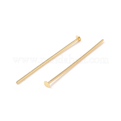 Латунные шпильки с плоской головкой&nbsp;KK-WH0058-03B-G01