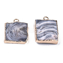 Естественно druzy агат подвески&nbsp;G-N326-60