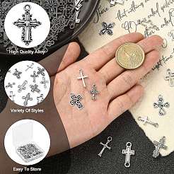 150шт 15 стиля подвески из сплава в тибетском стиле&nbsp;TIBEP-CJ0002-22