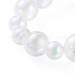 Круглые браслеты с градуировкой и стеклом&nbsp;BJEW-JB06073