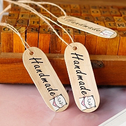 Крафт-бумага подарочные бирки&nbsp;SCRA-PW0004-182