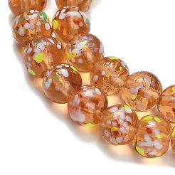 Бусы лэмпворк ручной работы&nbsp;LAMP-H071-01C-05