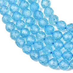 Натуральный топаз кристалл бисер прядь&nbsp;G-P514-A02-04-02