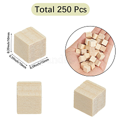 250 шт. сосновые деревянные строительные доски для покраски&nbsp;WOCR-SP0001-01