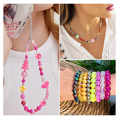 20 шт. Непрозрачные акриловые бусины&nbsp;OACR-TA0002-97