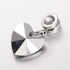 Европейские подвески из сплава с большими отверстиями&nbsp;PALLOY-JF00041-03