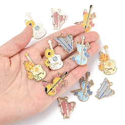 12шт 6 стиля подвески из сплава с эмалью&nbsp;ENAM-FS0002-58