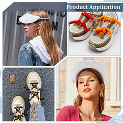 8 пара 8-х видов полиэстеровых пружинных шнурков&nbsp;DIY-BC0015-53