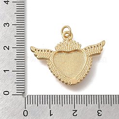 Латунные микро проложить кубического циркония подвески&nbsp;KK-D431-034D-G