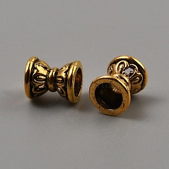 Тибетском стиле сплав шарик крышки&nbsp;FIND-WH0291-09A-AG