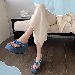 1 пара цепочек для ремешков на сапоги из сплава и акрила со стразами&nbsp;AJEW-FG0004-79B