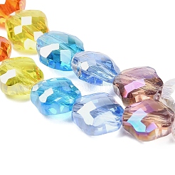 Гальванические стеклянные бусины&nbsp;EGLA-P067-04A-02