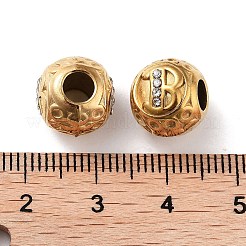 Ионное покрытие (ip) 304 нержавеющая сталь стразы европейские бусины&nbsp;STAS-A092-10B-G